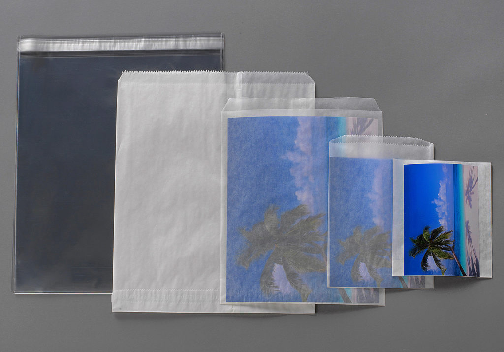 Clear Fronted / Negative Bags
